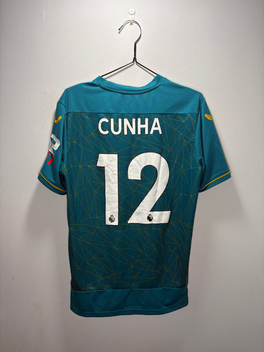 Camiseta auténtica de visitante de los Wolves 2022/23 Cunha (M)