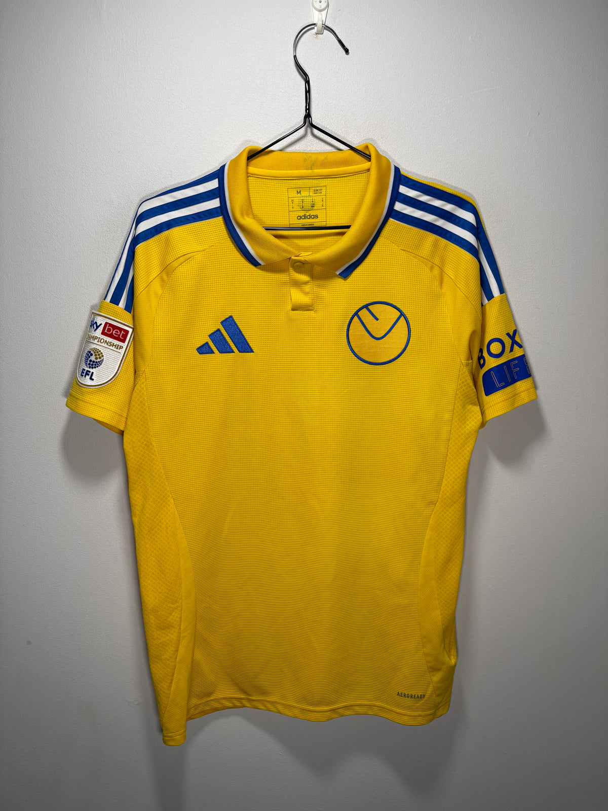 Leeds United Authentic Away Shirt 2024/25 Mateo Joseph (M)