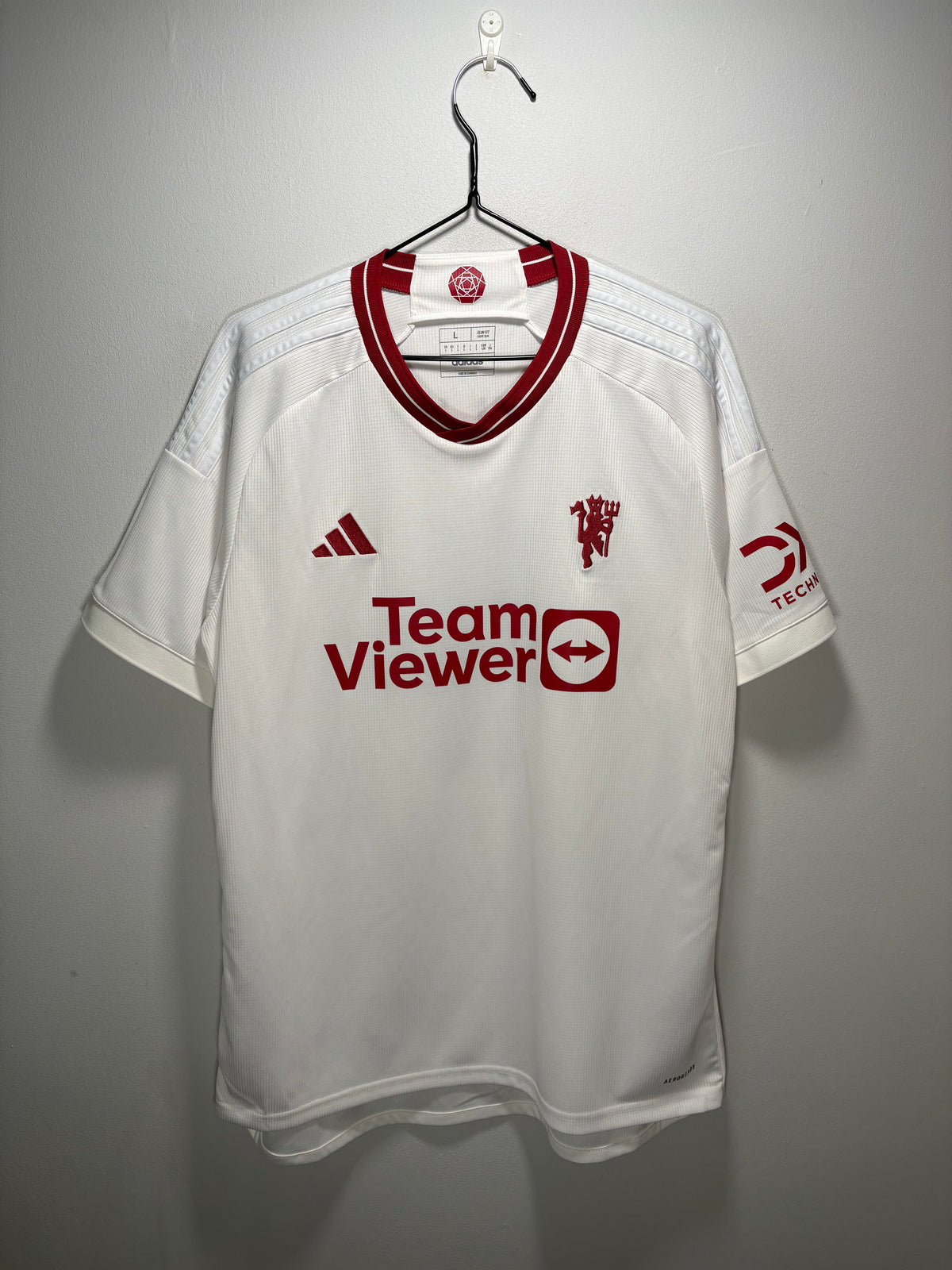 Maillot Third Authentique Manchester United 2023/24 Hojlund (L)