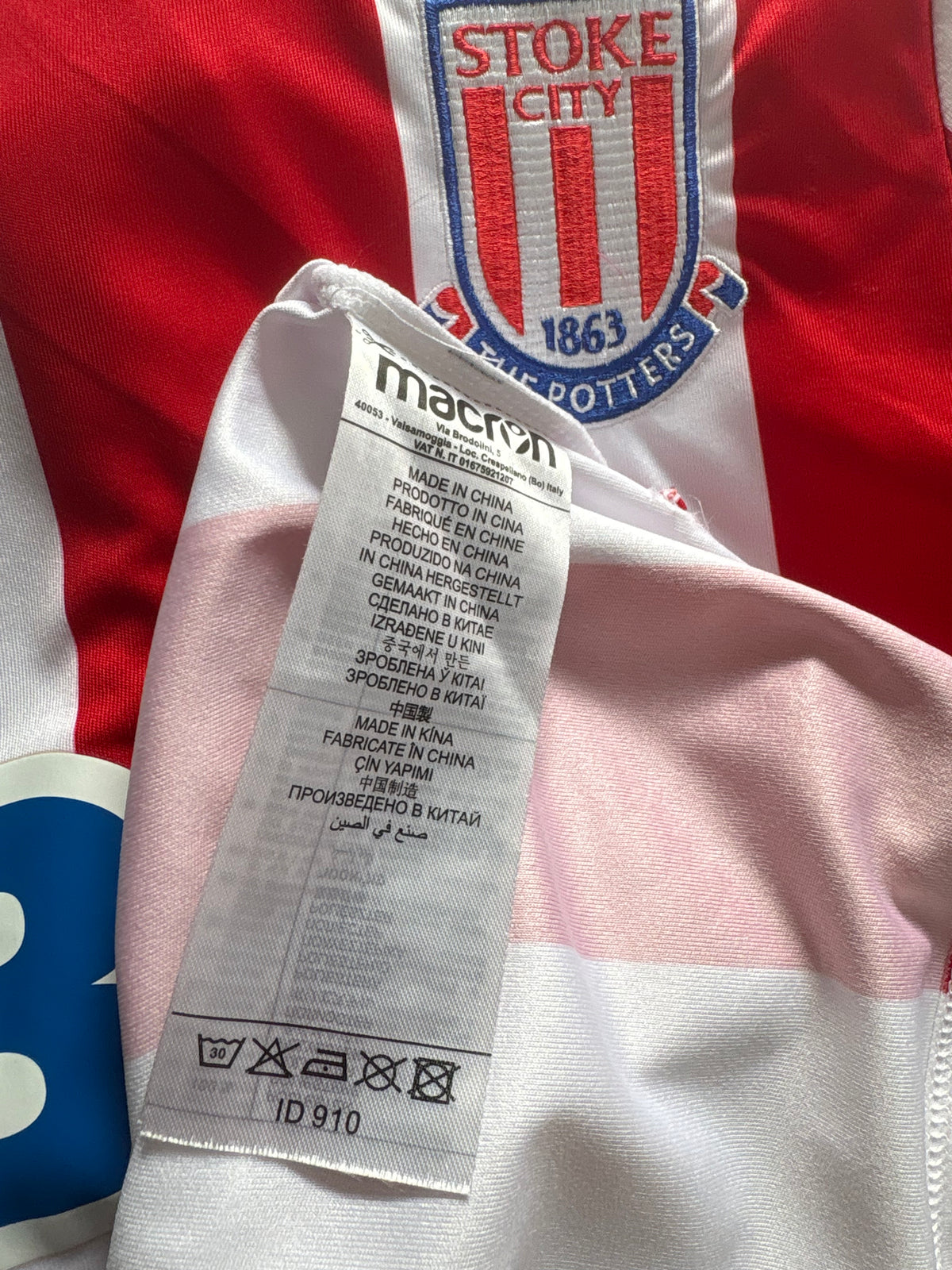 Stoke City Home Shirt 2018/19 (L)