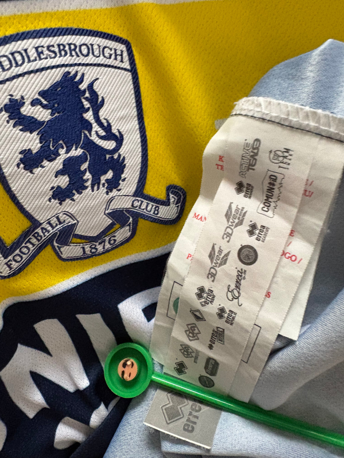 Middlesbrough Authentic Away Shirt 2023/24 (L)