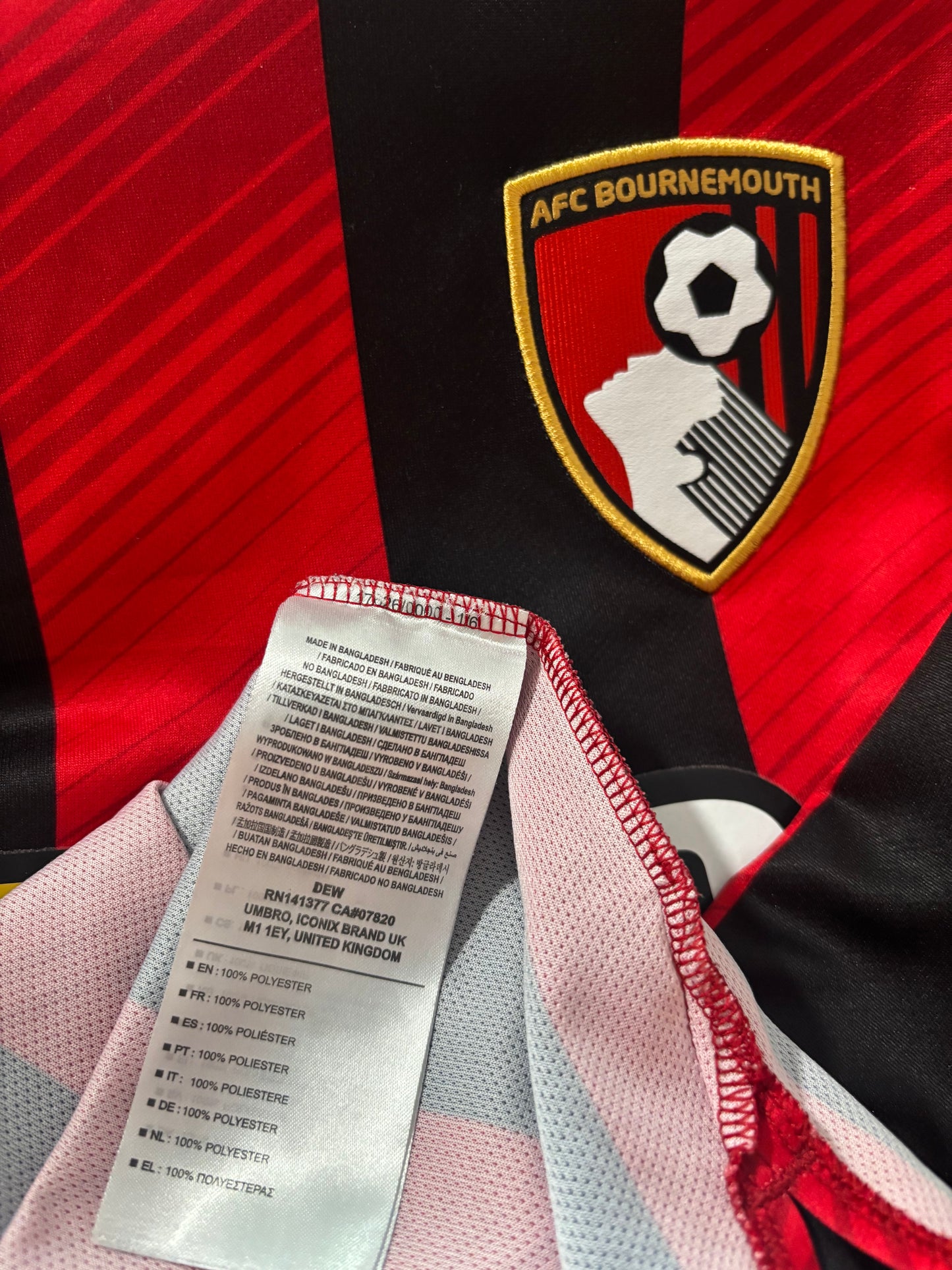 Bournemouth Home Shirt 2019/20 (S)