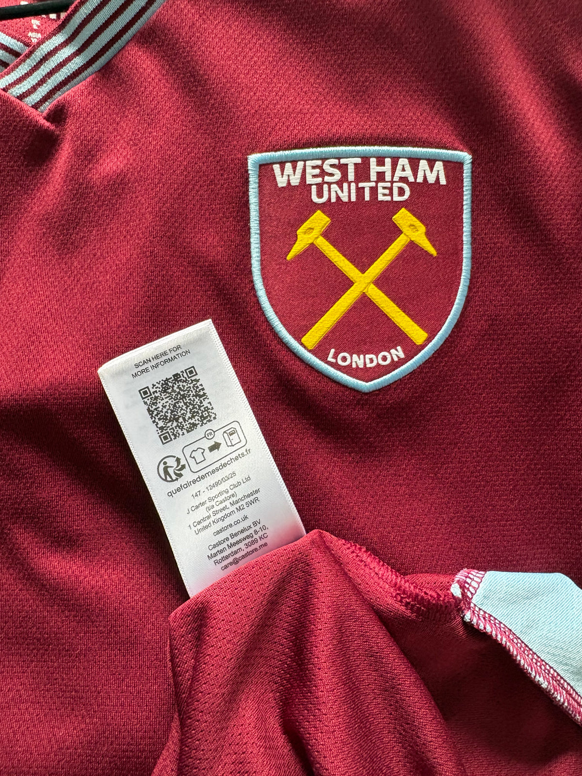 West Ham United Home Shirt 2025/26 (L)