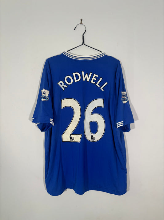 Everton Home Shirt 2009/10 Jack Rodwell (XL)