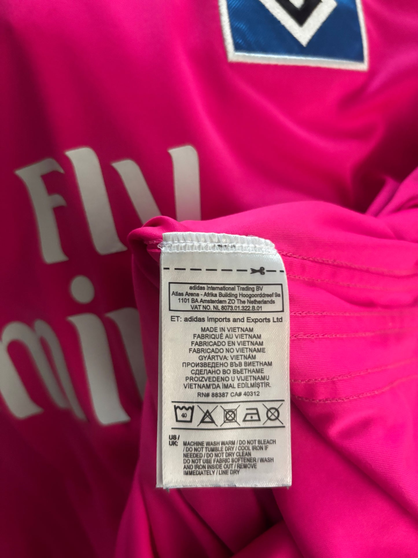 Hamburger SV Away Shirt 2016/17 (S)