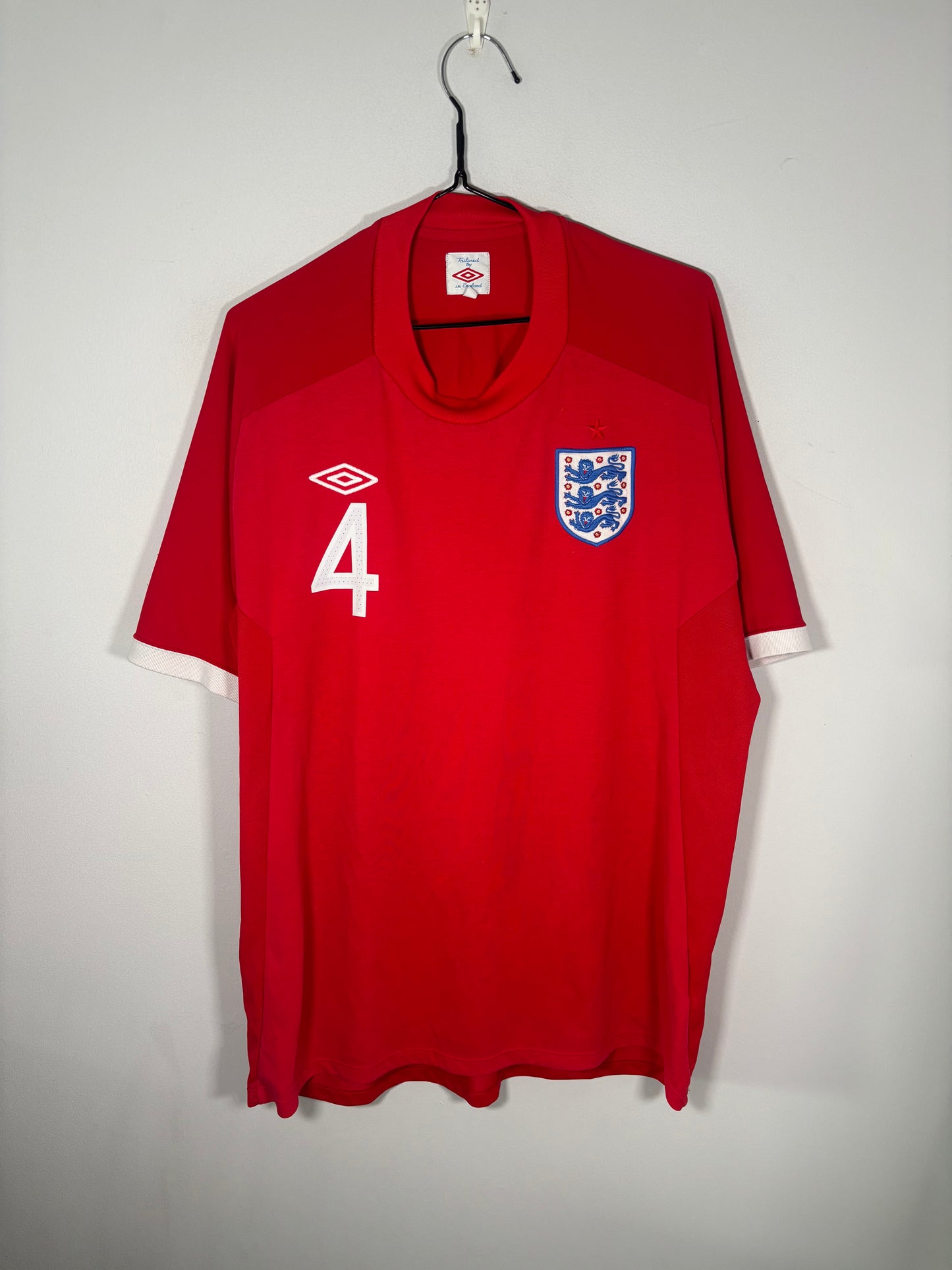 England Away Shirt Gerrard 2010 (XL)