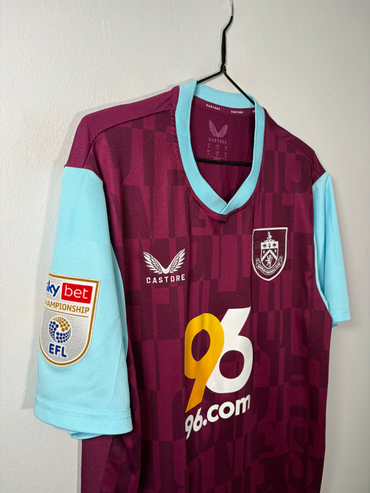 Burnley Home Shirt 2024/25 Rodriguez (XL)