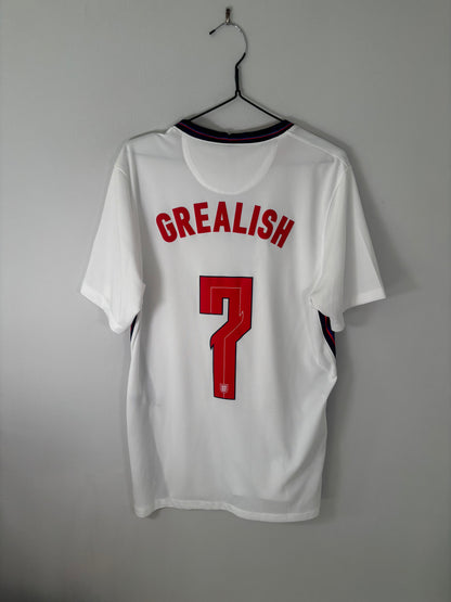England Home Shirt 2020  Jack Grealish (L)