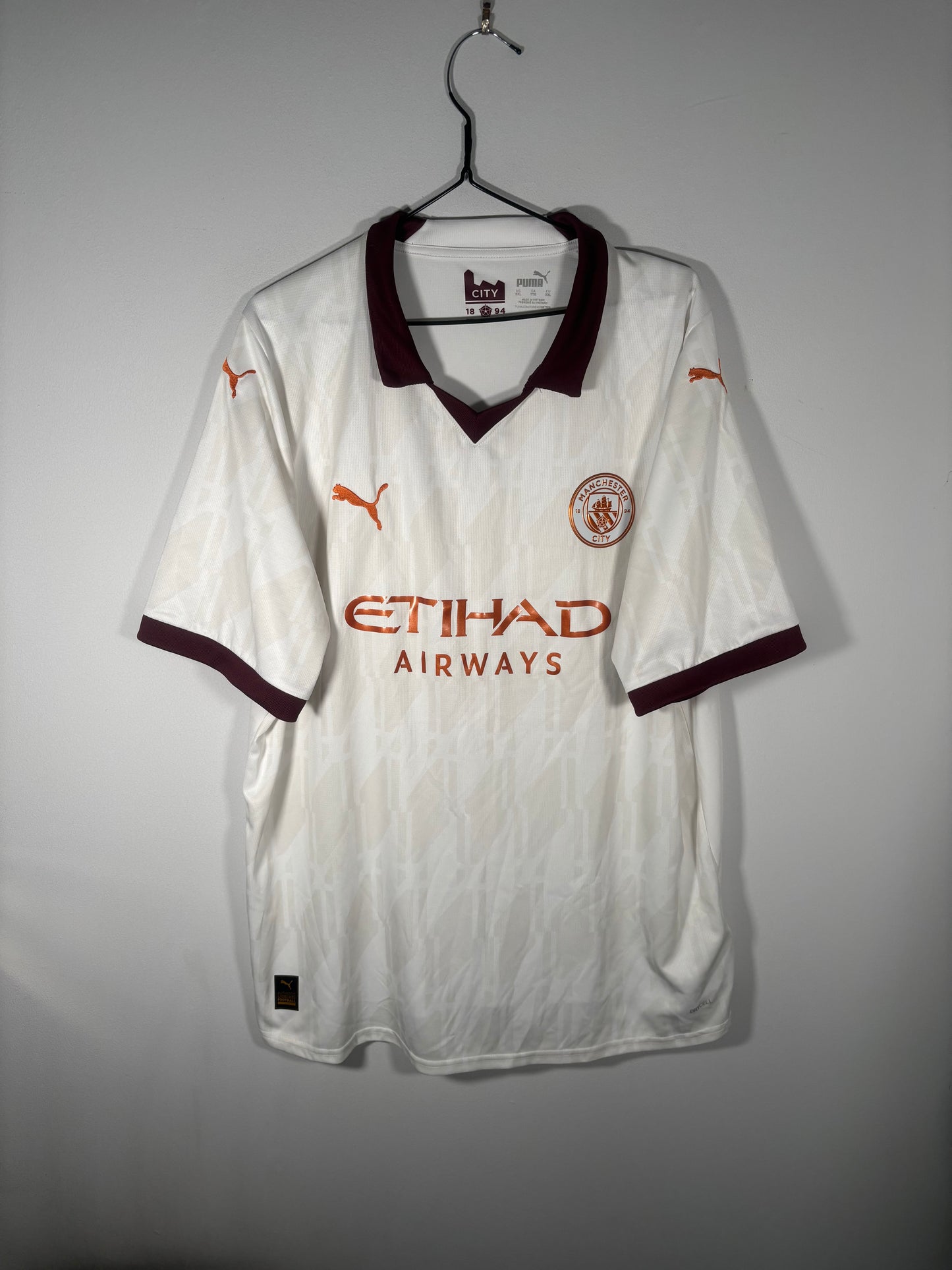 Manchester City Away Shirt 2023/24 (XXL)