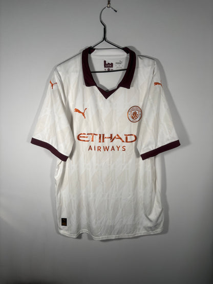 Manchester City Away Shirt 2023/24 (XXL)