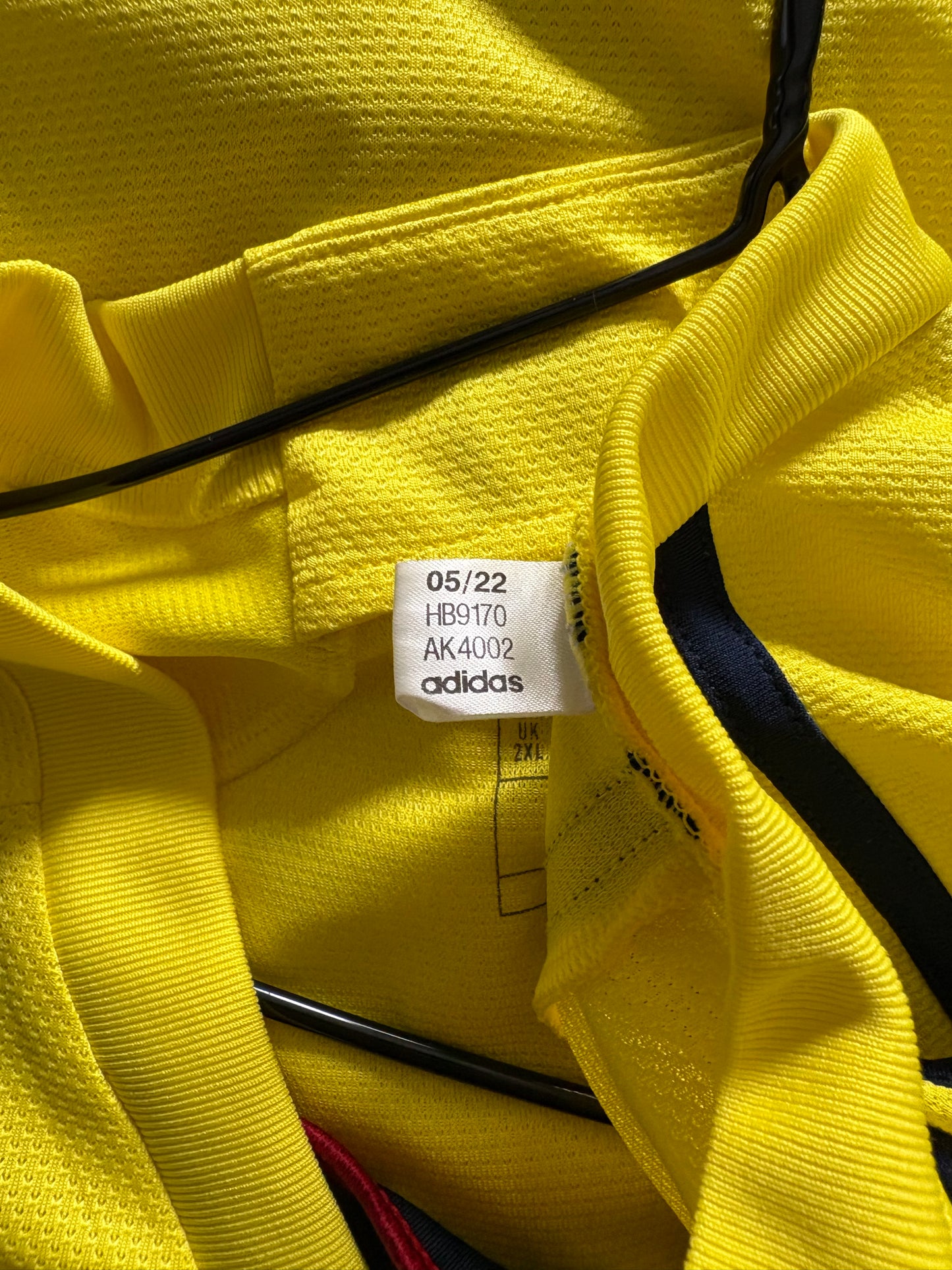Colombia Home Shirt 2022 (XXL)