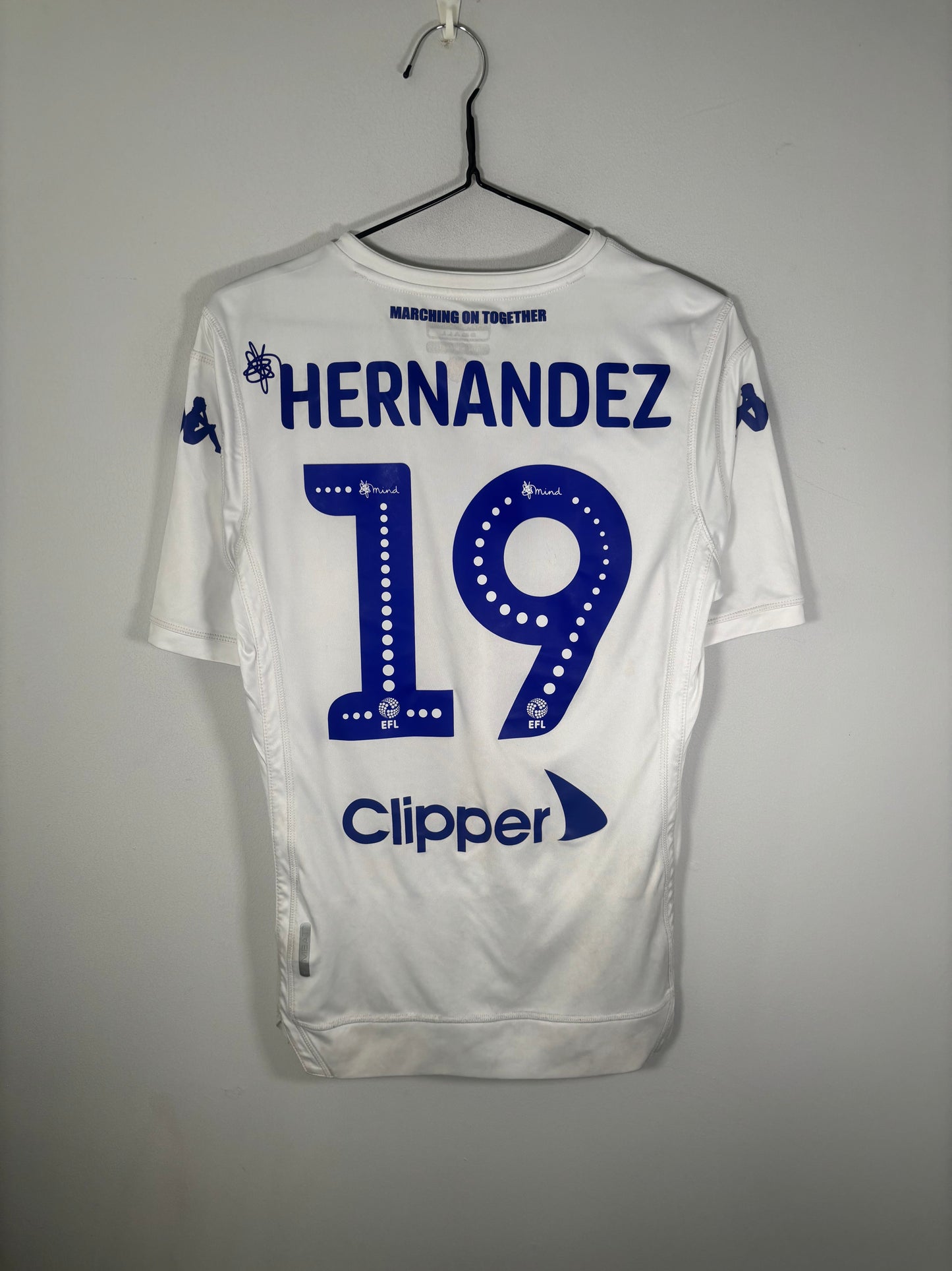 Leeds United Home Shirt 2018/19 Hernandez (XS)