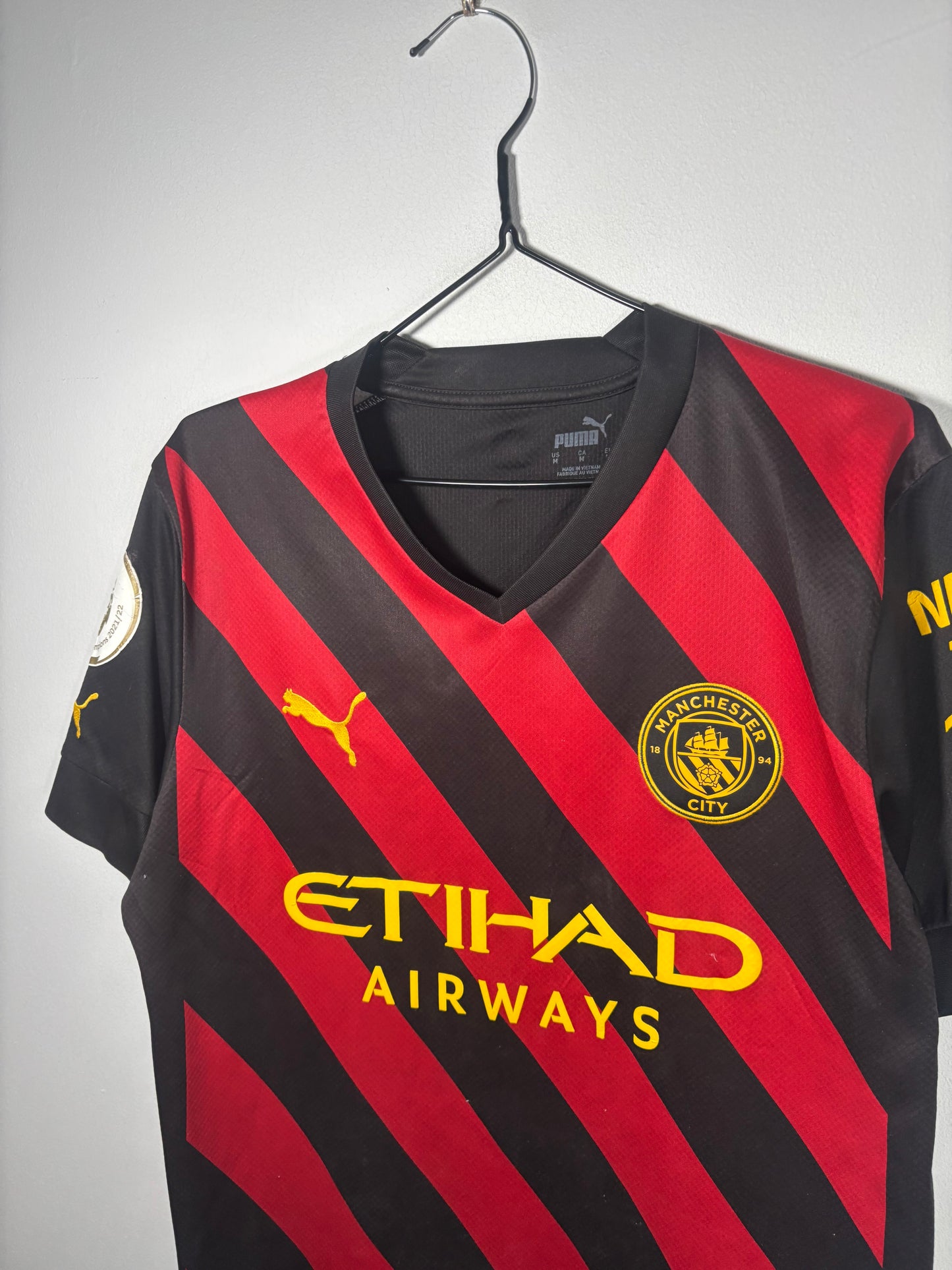 Manchester City Away Shirt 2022/23 Haaland (S)