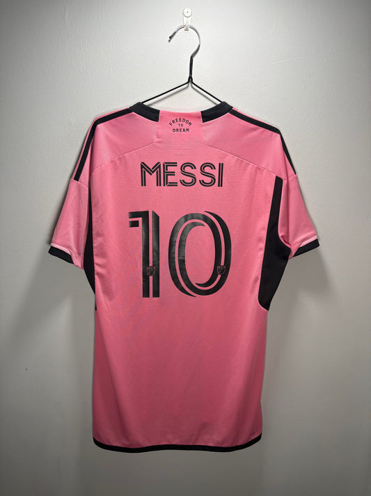 Inter Miami Authentisches Spieler-Heimtrikot 2024 Messi (L)