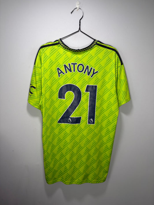 Manchester United Authentic Udebanetrøje 2022/23 Antony (XL)