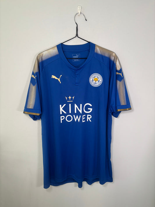 Leicester City Home Shirt 2017/18 (XXL)