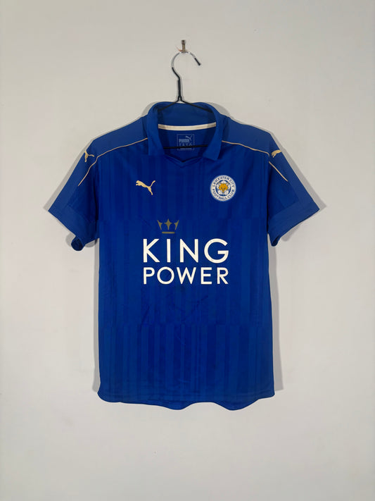 Leicester City Home Shirt 2016/17 Jamie Vardy (XLB)