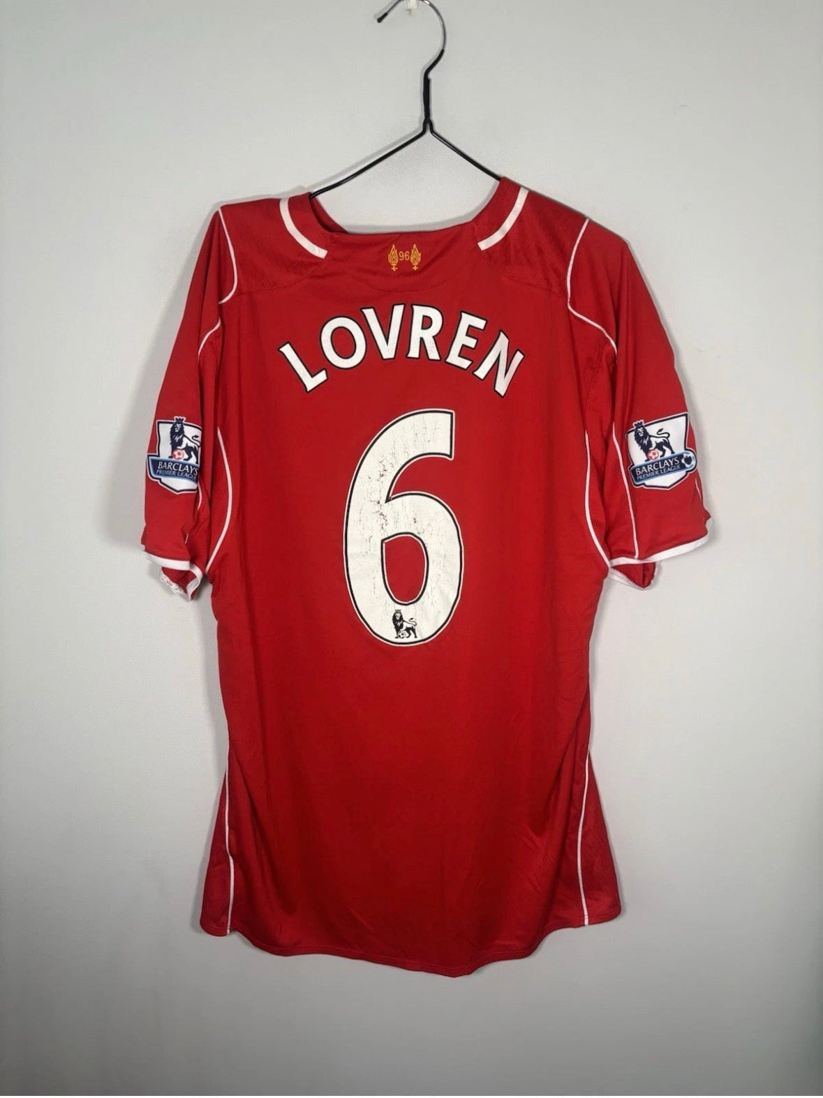 Liverpool Home Shirt 2014/15 Lovren (XXL)