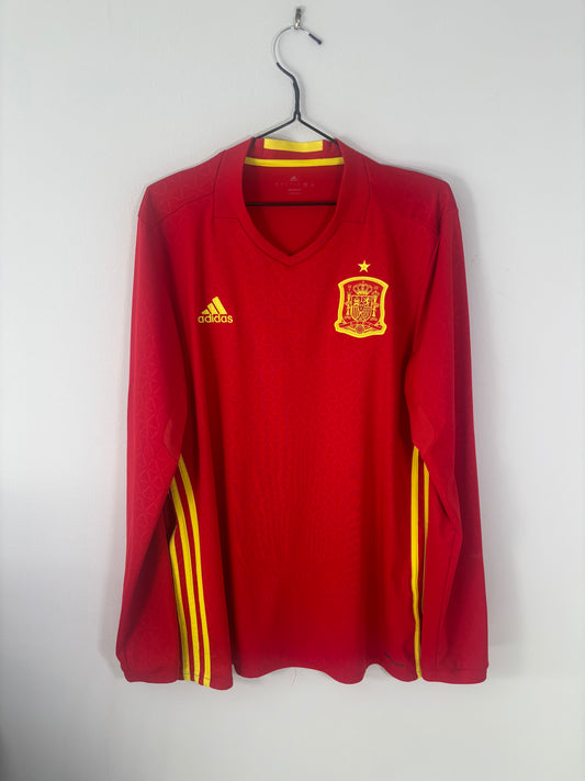 Spain Home Shirt 2016 (L)
