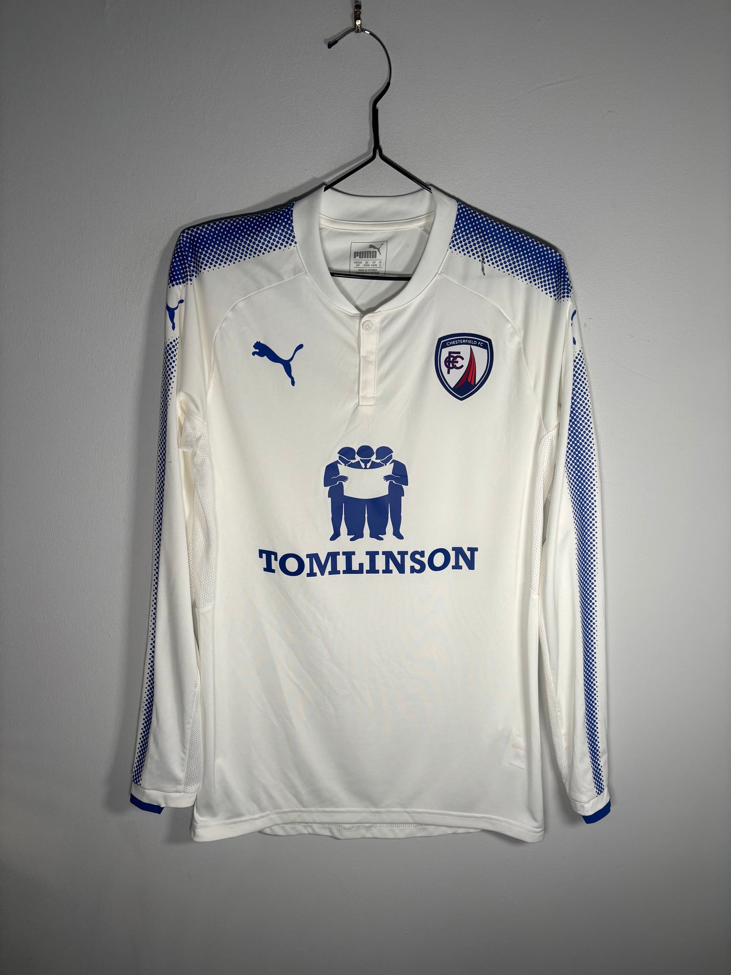 Chesterfield Away Shirt 2017/18 Long Sleeve (S)