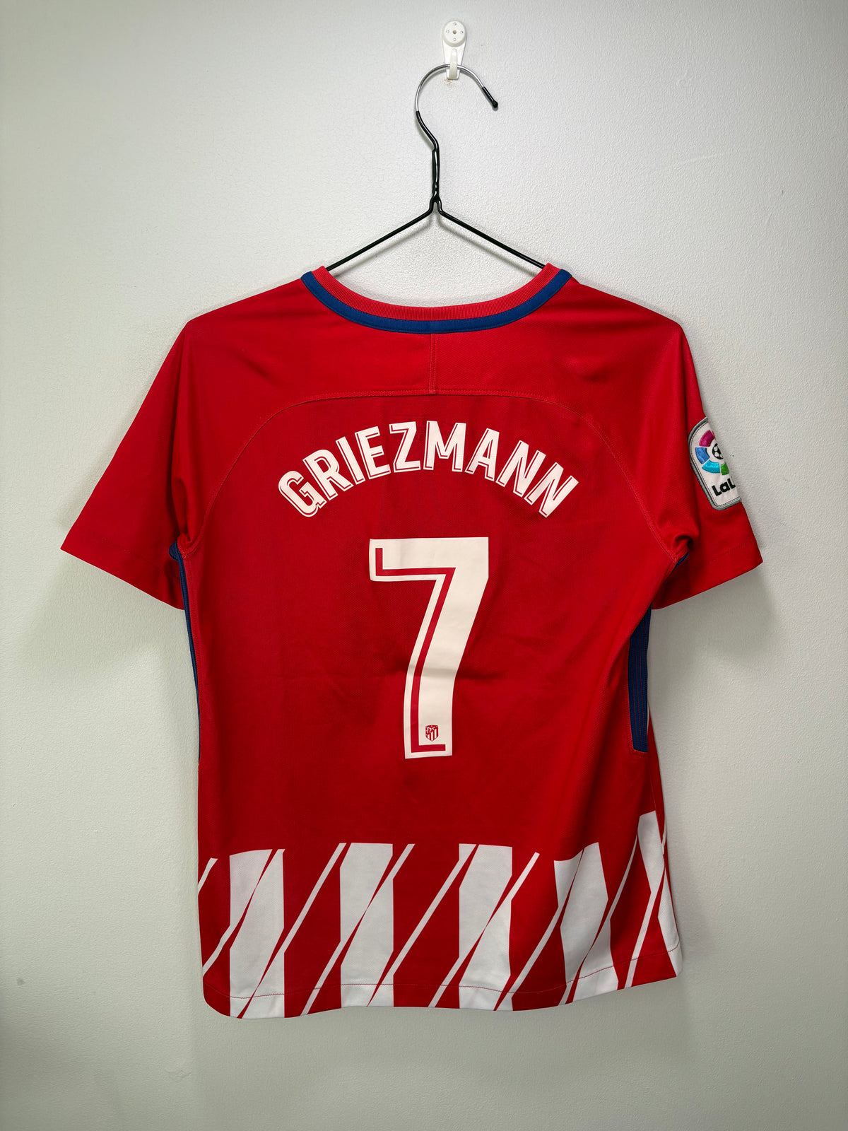 Atletico Madrid Authentic Home Shirt 2017/18 Griezmann (LK)