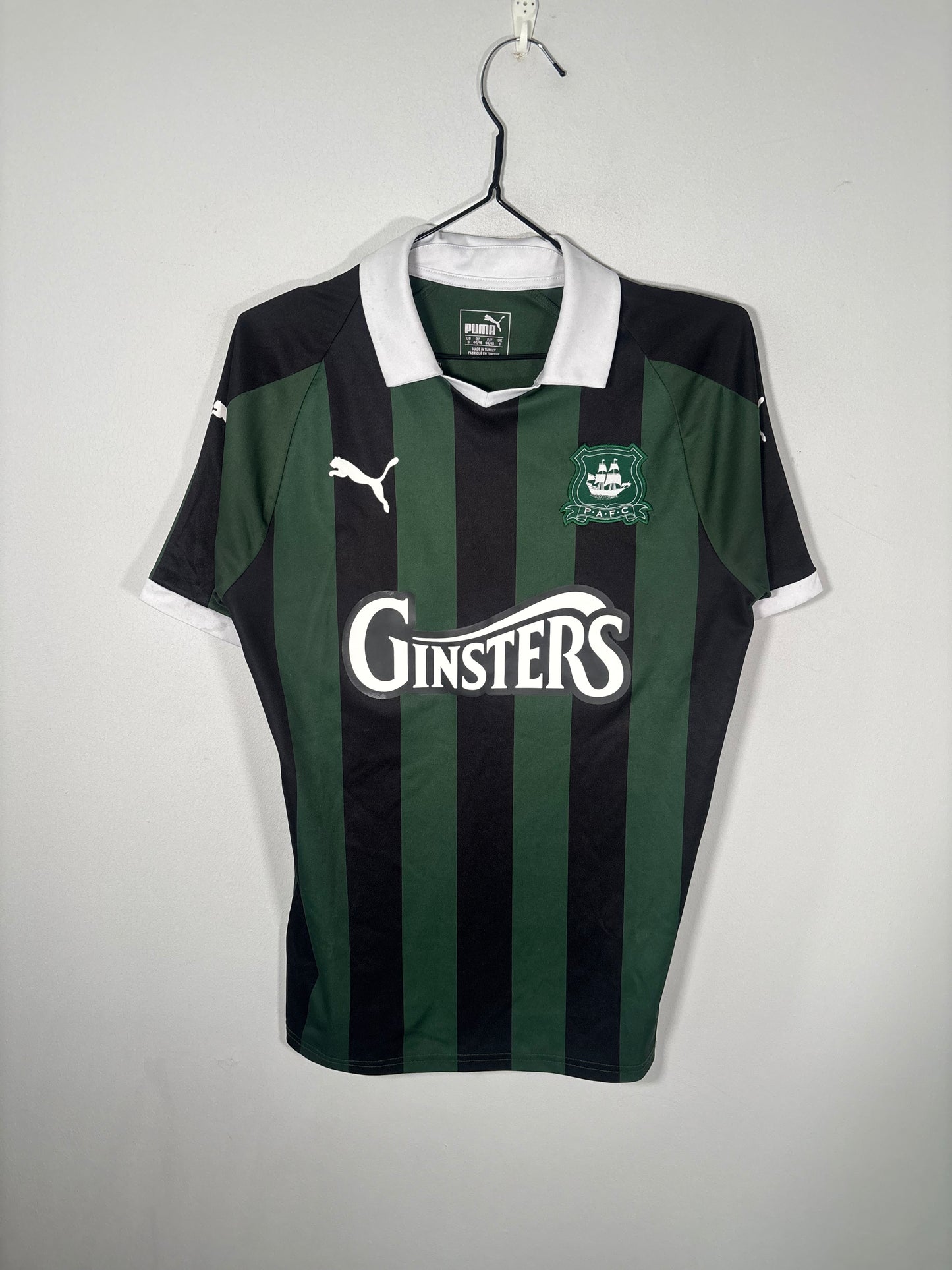 Plymouth Argyle Home Shirt 2018/19 Lameiras (S)