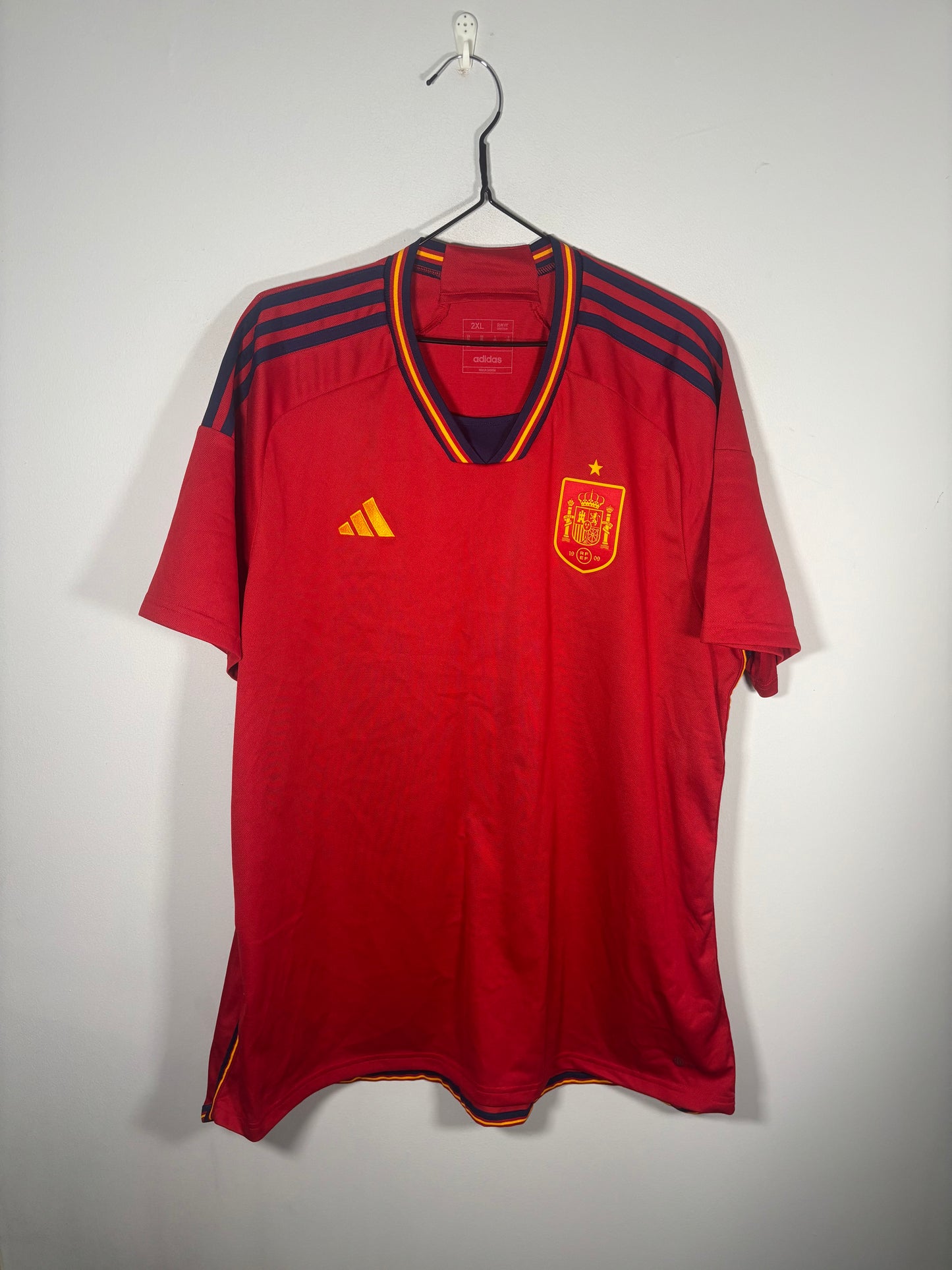 Spain Home Shirt 2022 (XXL)
