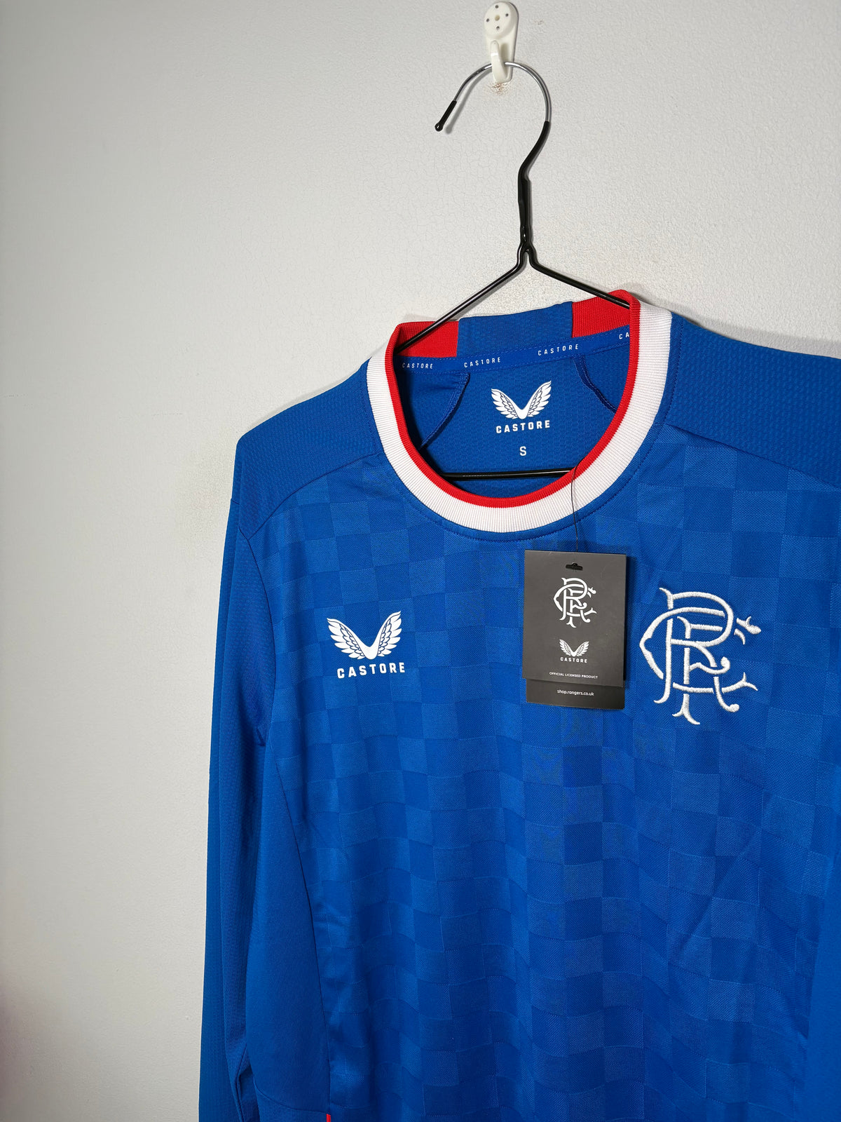 Rangers Authentic Home Shirt 2022/22 L/S BNWT (S)