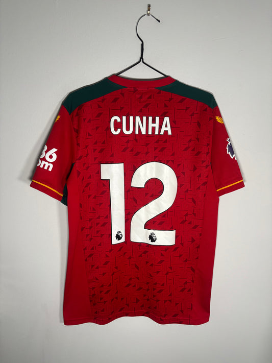 Wolves Away Shirt 2023/24 Cunha (M)