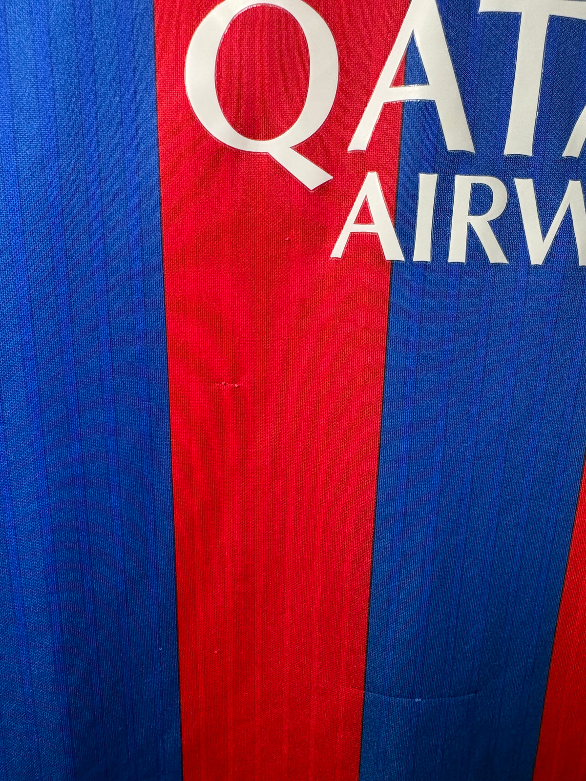 Barcelona Home Shirt 2016/17 (XLK)