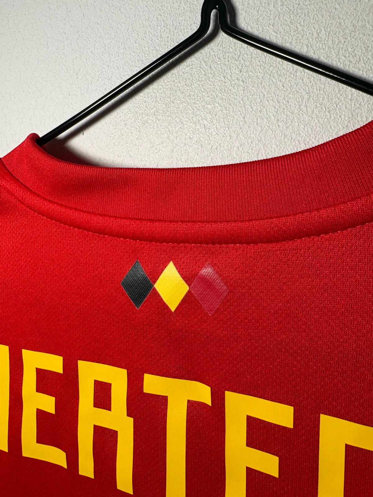 Belgium Authentic Home Shirt 2018 Mertens (MK)