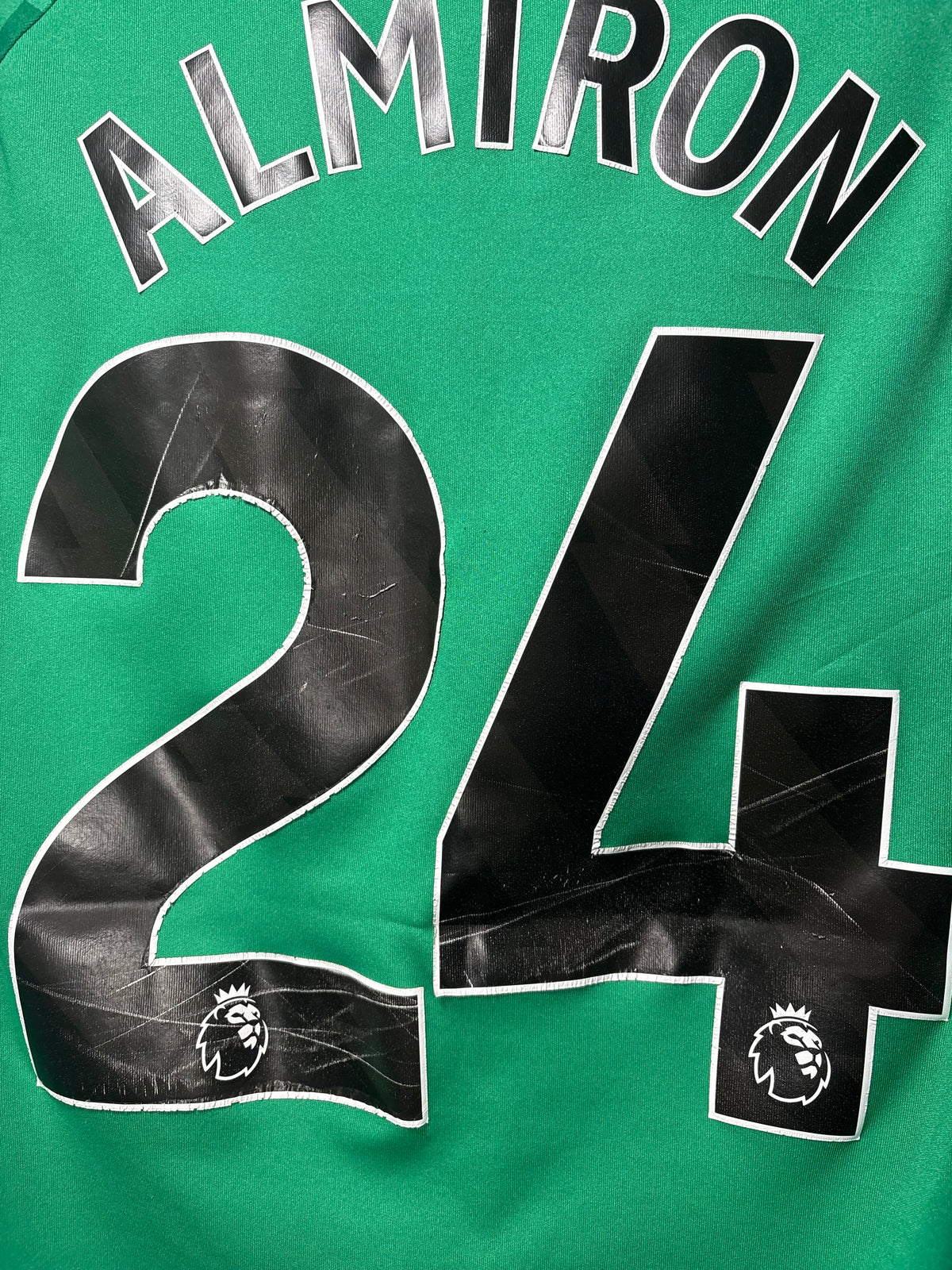 Newcastle United Authentic Away Shirt 2023/24 Almiron (S)