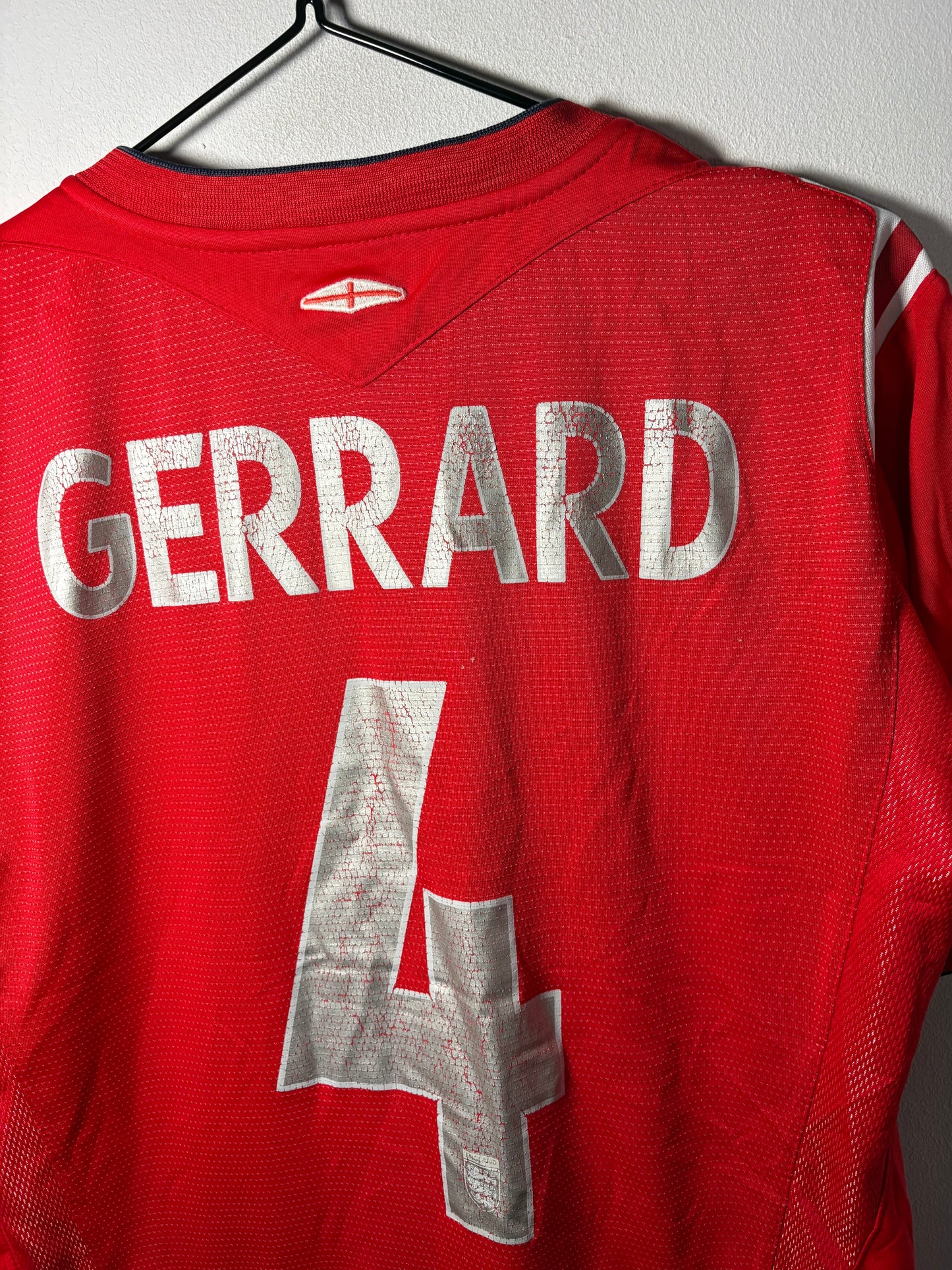 England Away Shirt 2004 Gerrard (XLK)