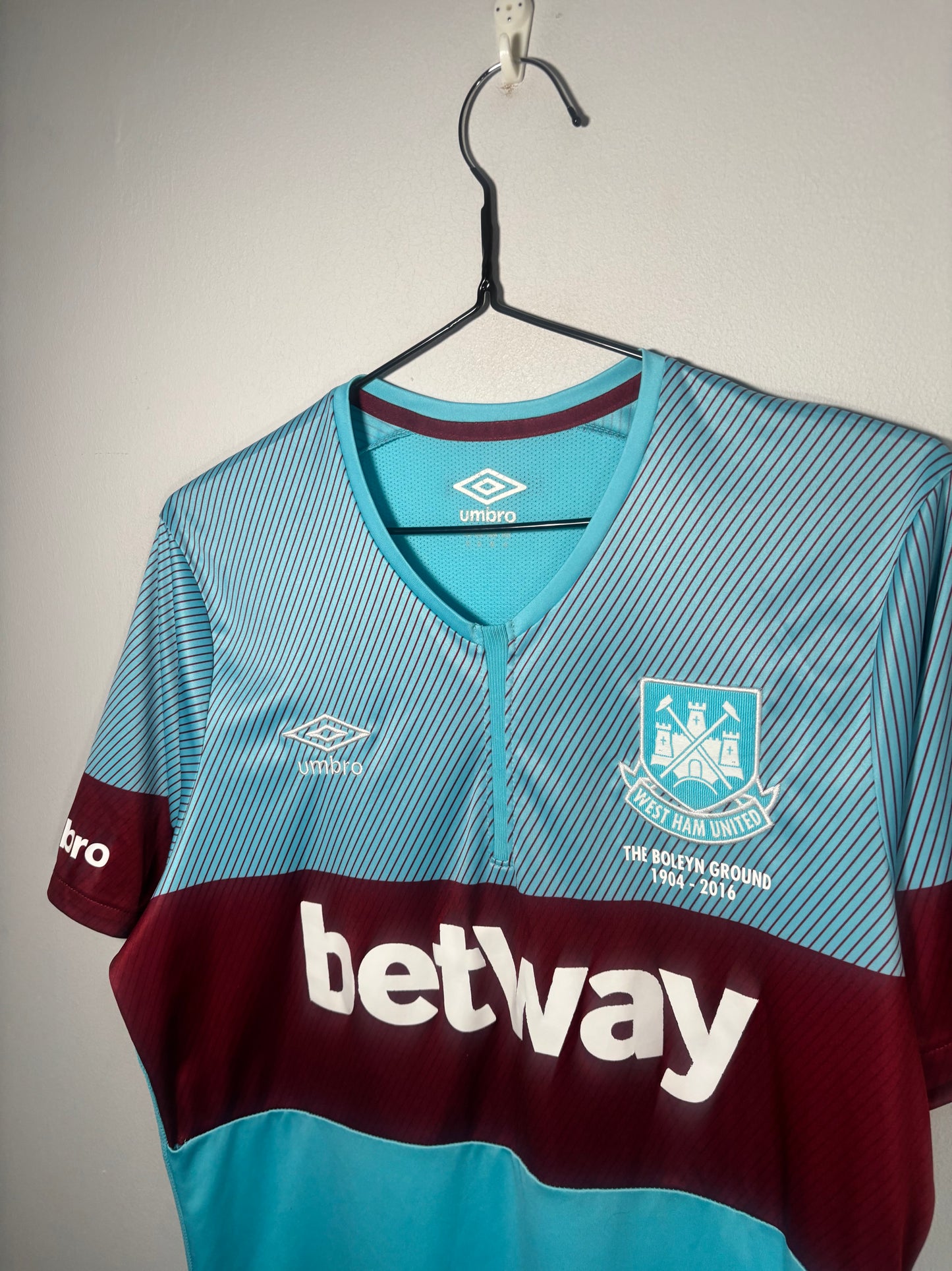 West Ham United Away Shirt 2015/16 (S)