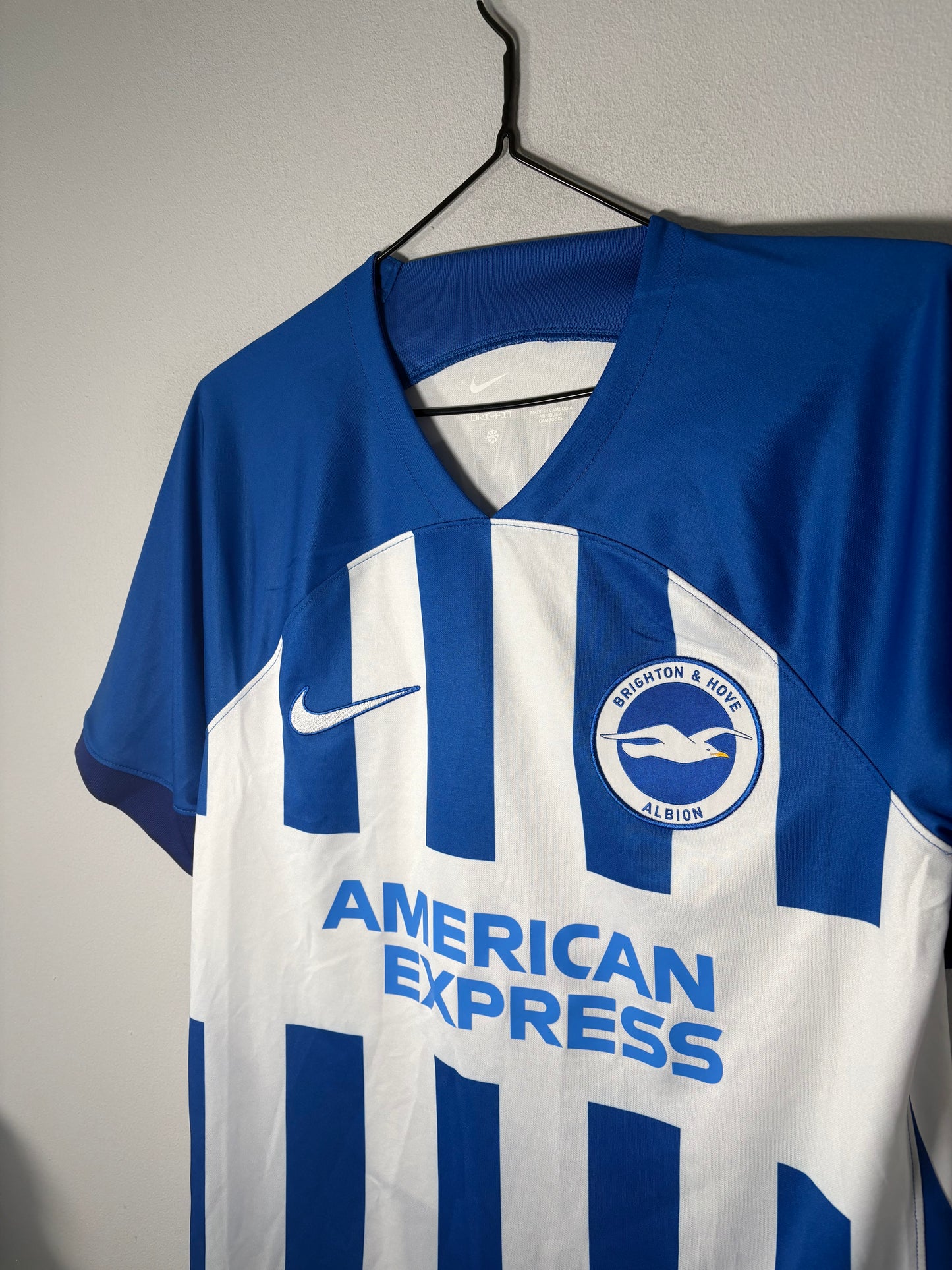 Brighton And Hove Albion Home Shirt 2023/24 Dunk (S)