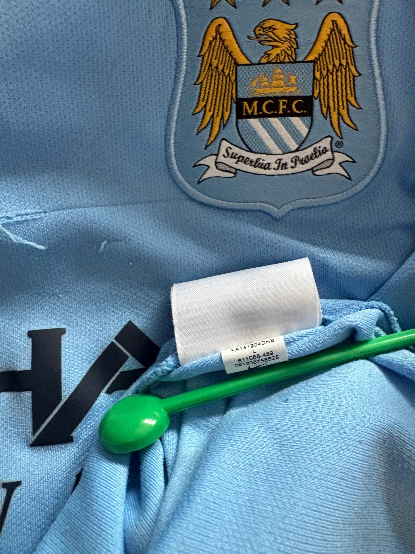 Manchester City Home Shirt 2014/15 Frank Lampard (LK)