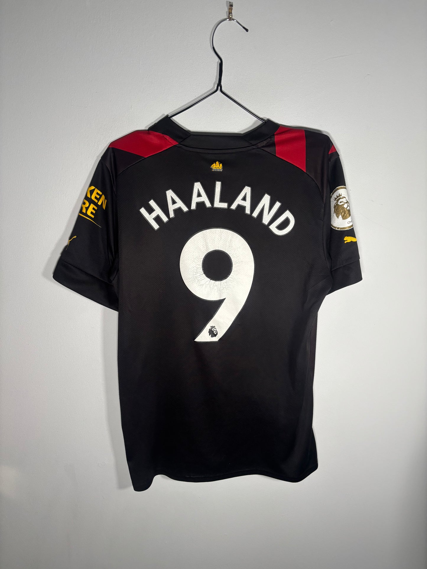 Manchester City Away Shirt 2022/23 Haaland (S)