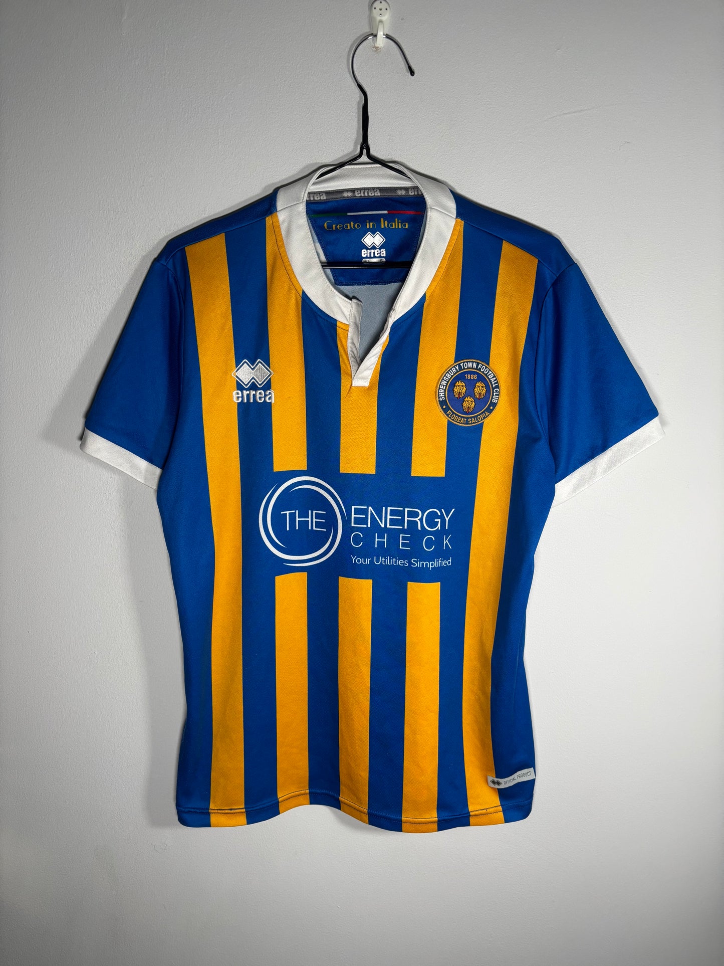 Shrewsbury Town Home Shirt 2018/19 (S)