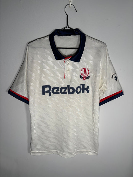 Bolton Wanderers Home Shirt 1990/91/92 (S)