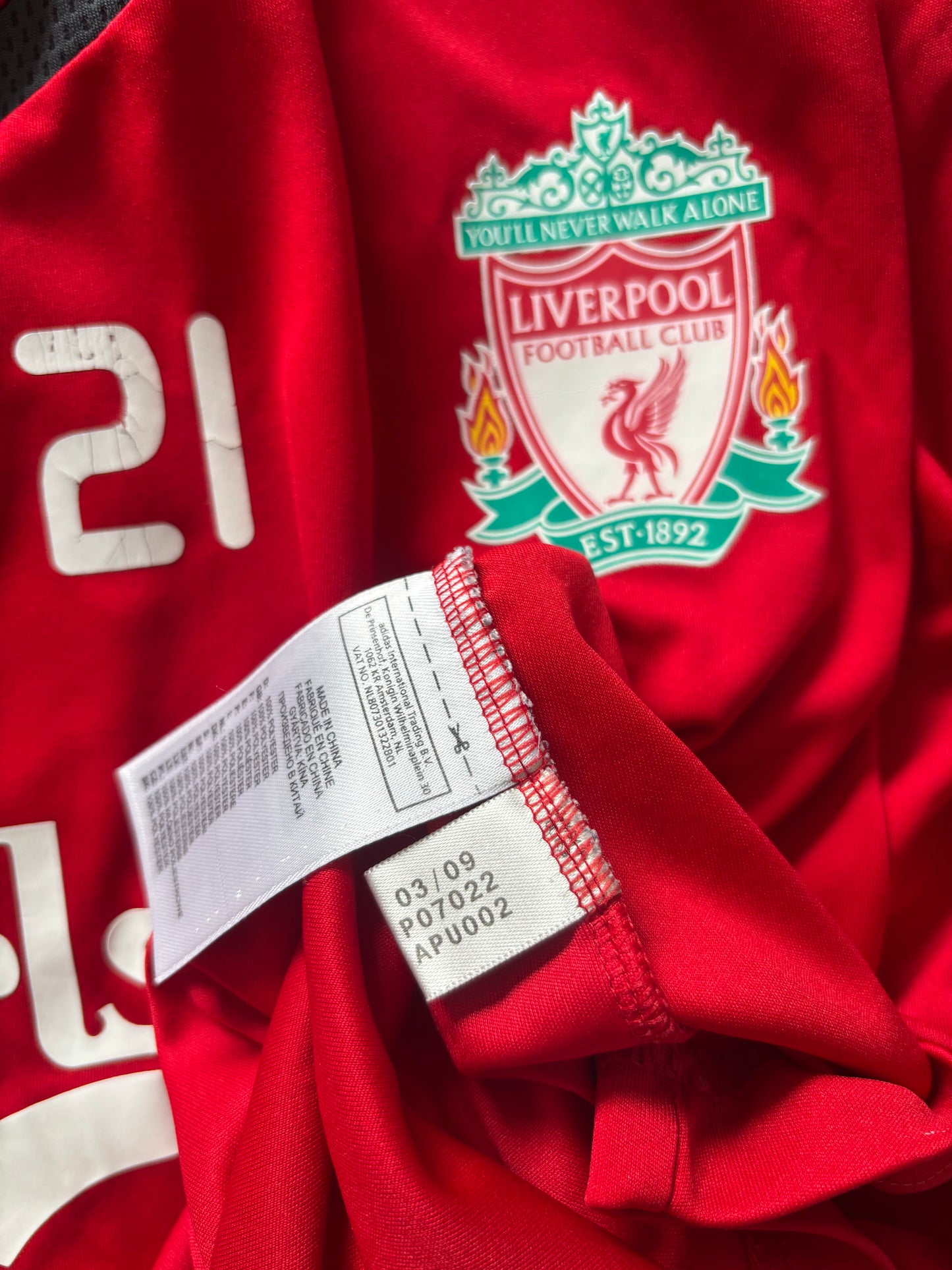 Liverpool Training Shirt 2009/10 (M)