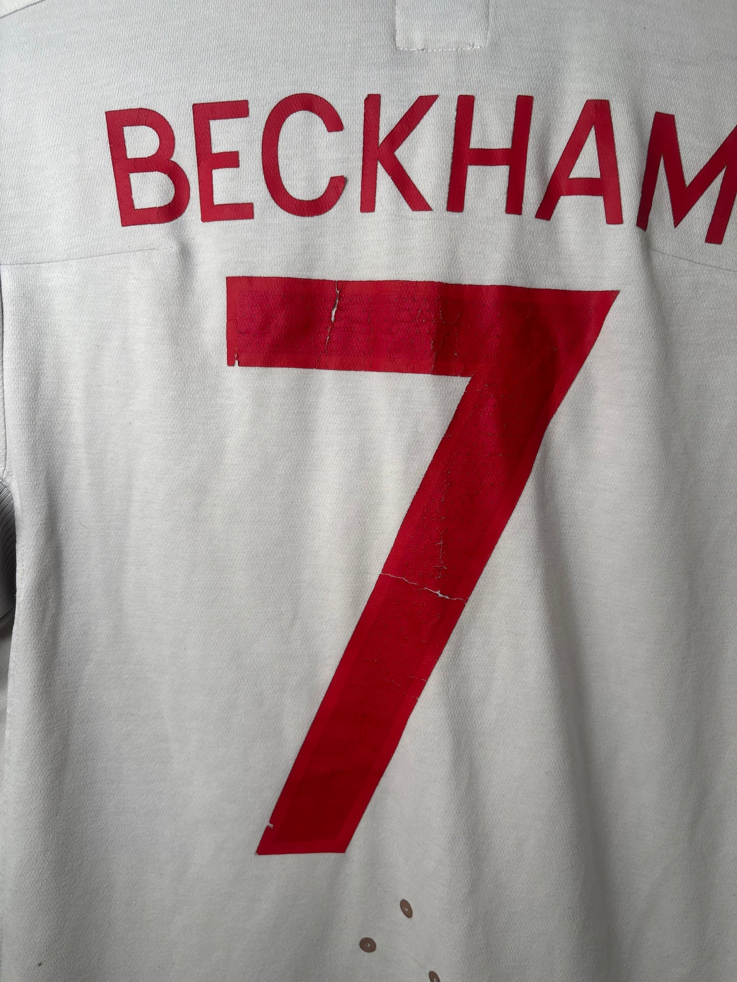 England Home Shirt 2010 Beckham (S)