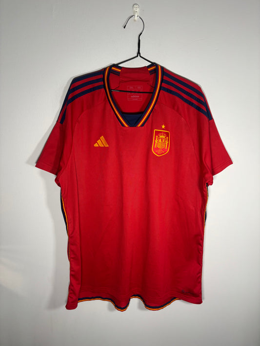 Spain Home Shirt 2022 (XXL)