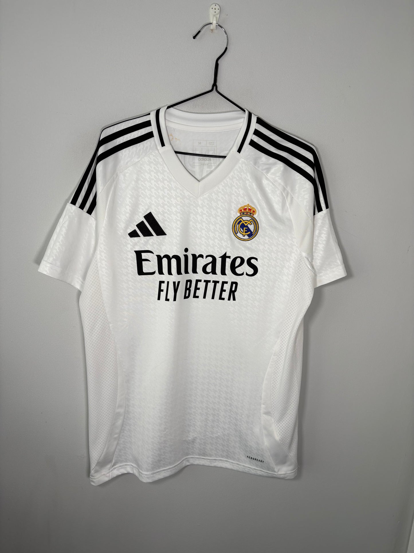 Real Madrid Home Shirt 2024/25 Mbappe (M)