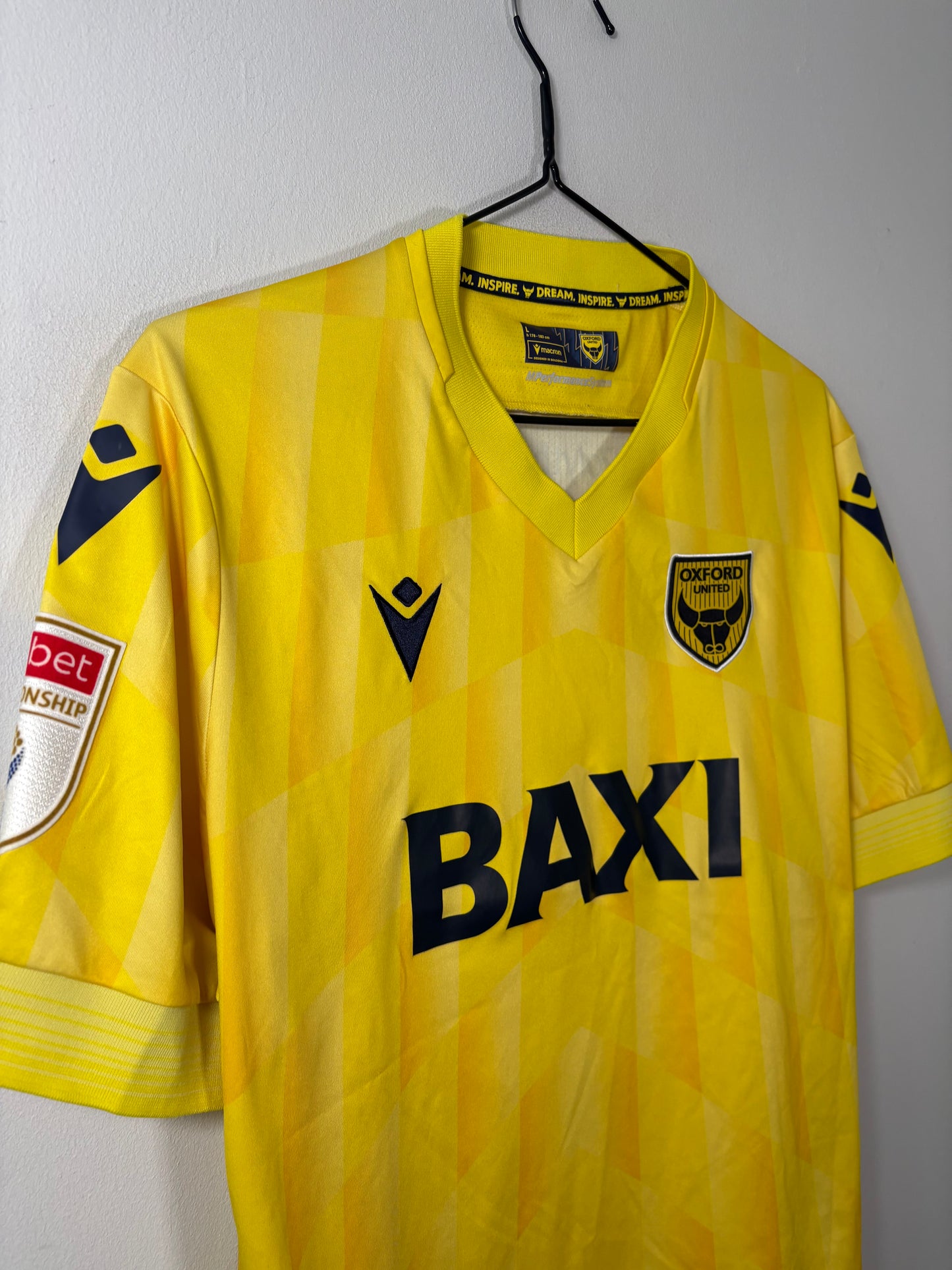 Oxford United Home Shirt 2024/25 Harris (L)