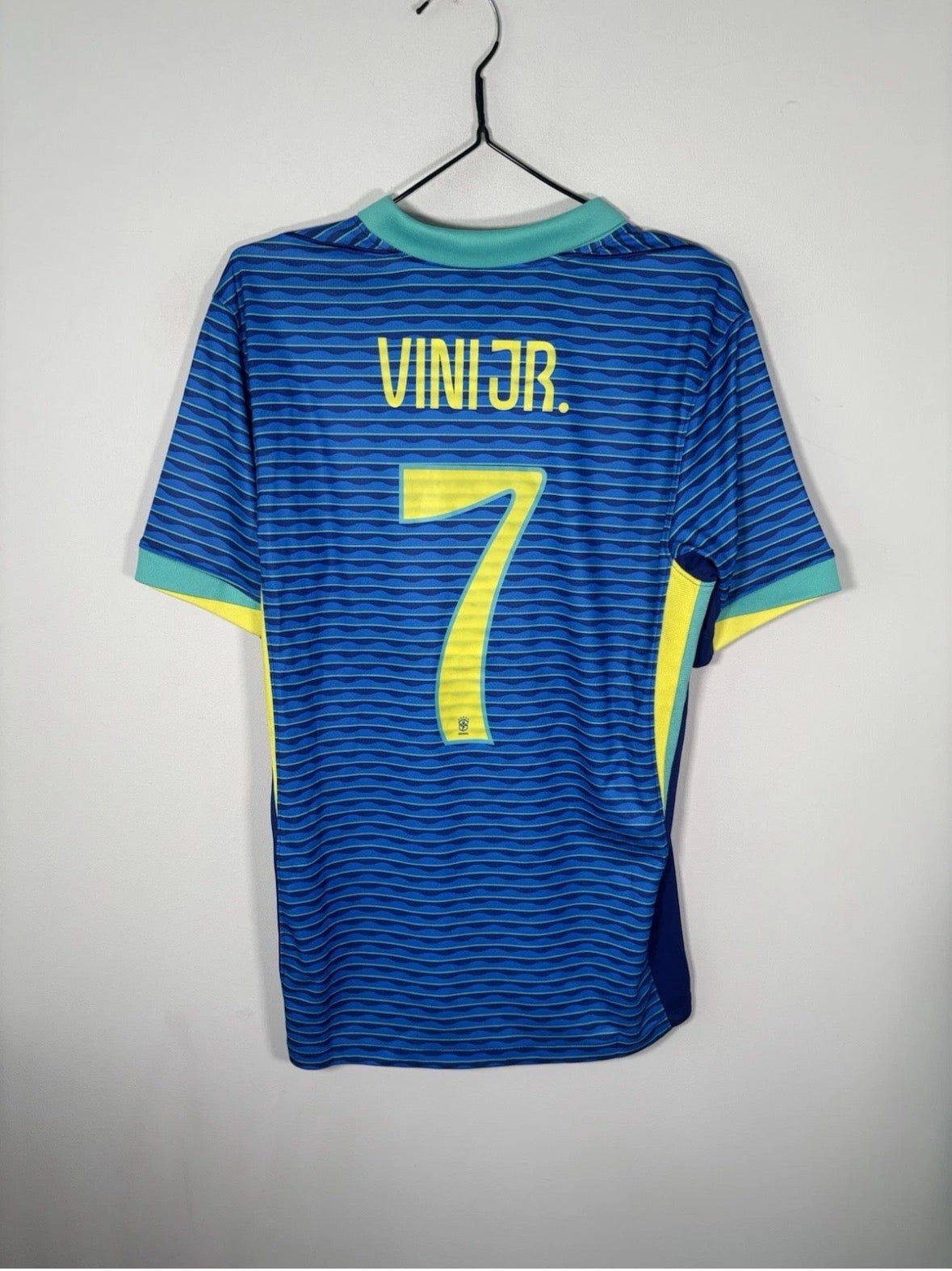 Brazil Away Shirt 2024 Vini Jr (S)