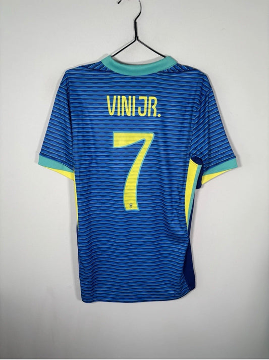 Brazil Away Shirt 2024 Vini Jr (S)