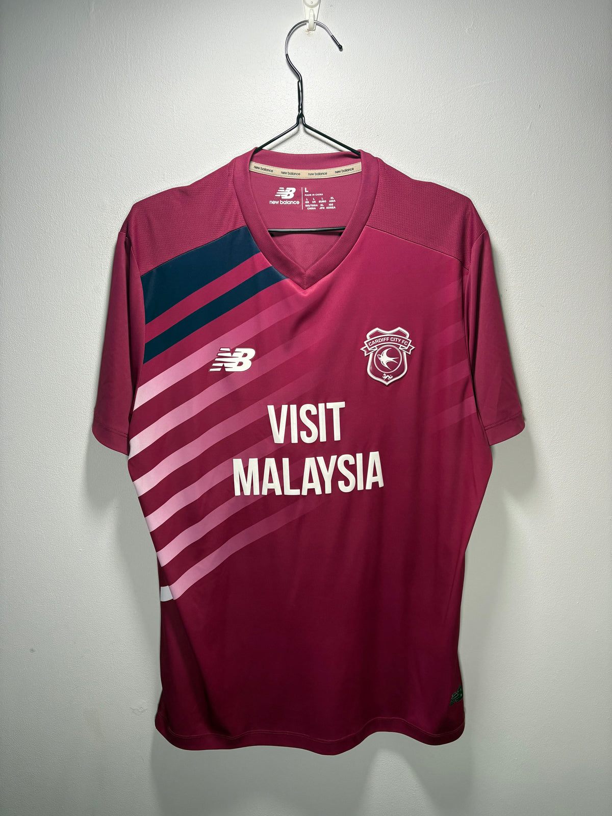 Cardiff City Authentic Away Shirt 2023/24 NG (L)