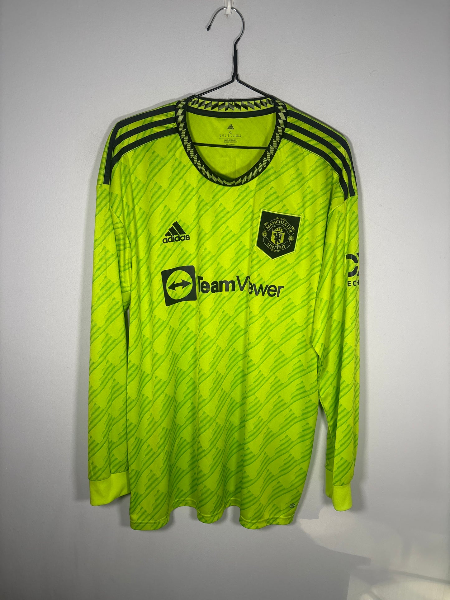 Manchester United Away Shirt 2022/23 Marcus Rashford L/S (XL)