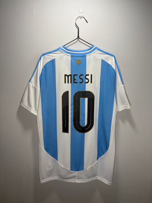 Argentina Autentisk Hjemmebanetrøje 2024 Messi (XL)