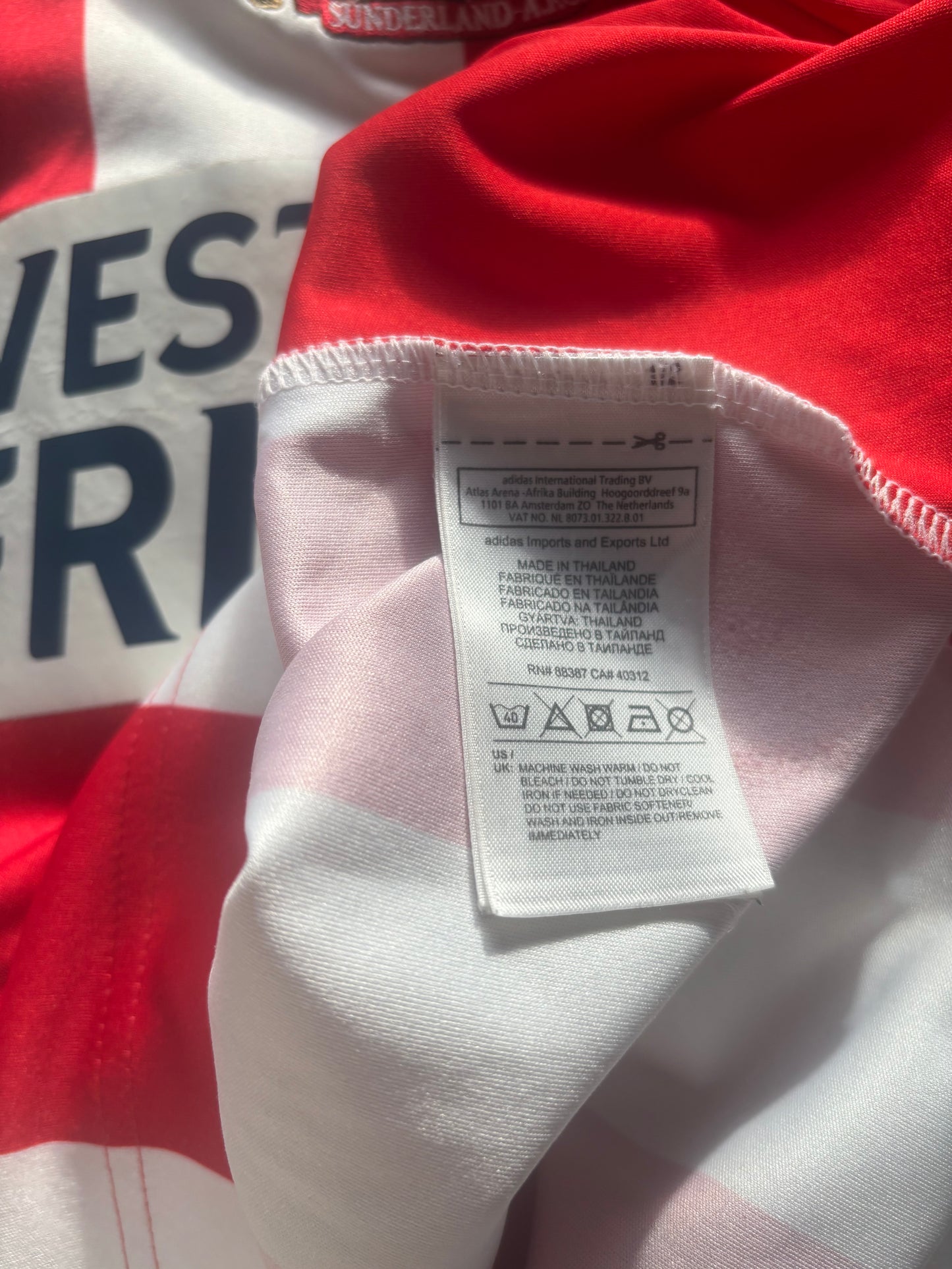 Sunderland home shirt 2012/13 (S)